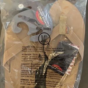 Rainbow tan sandals men’s